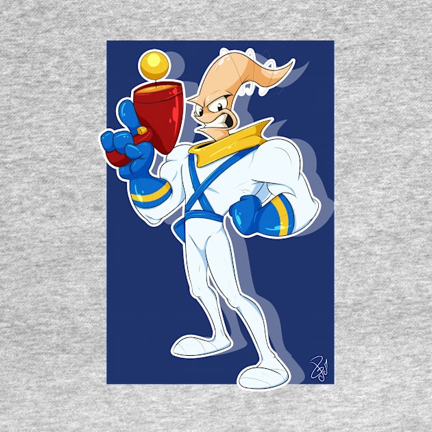 Earthworm Jim by NokyArt